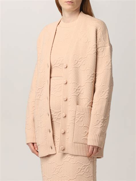 belt cardigan fendi|fendi cardigan pink.